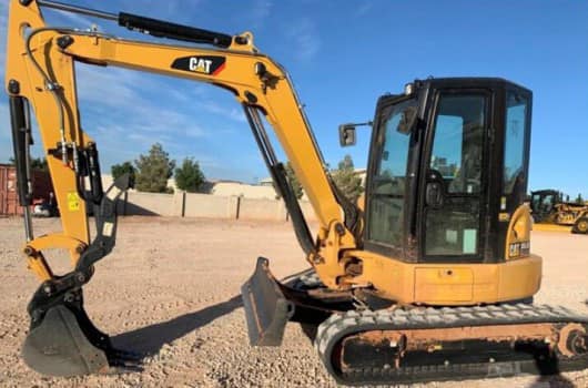 Brinson Dirt Contracting heavy equipment on site